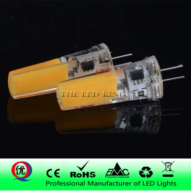 Stlmiteľná LED Mini kukuričná žiarovka G4 G8 G9 E11 E12 E14 COB Ampoule LED dióda LICHELIER SPORTIGHT HIGH LUMEN Žiadny blikanie 3000K 6000K