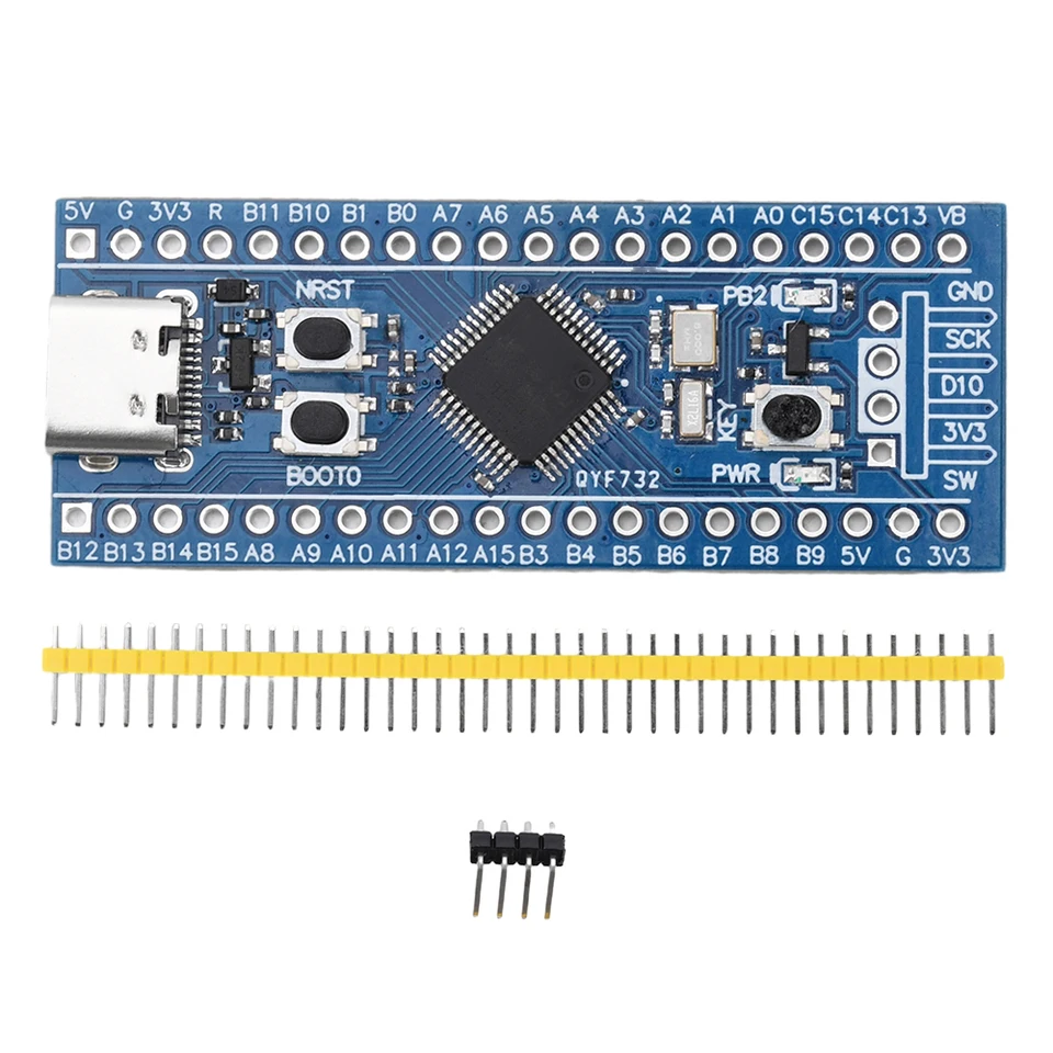 STM32F103C8T6 Vývojová doska základnej dosky Bluepill Plus STM32 Minimálna systémová doska Type-C Rozhranie