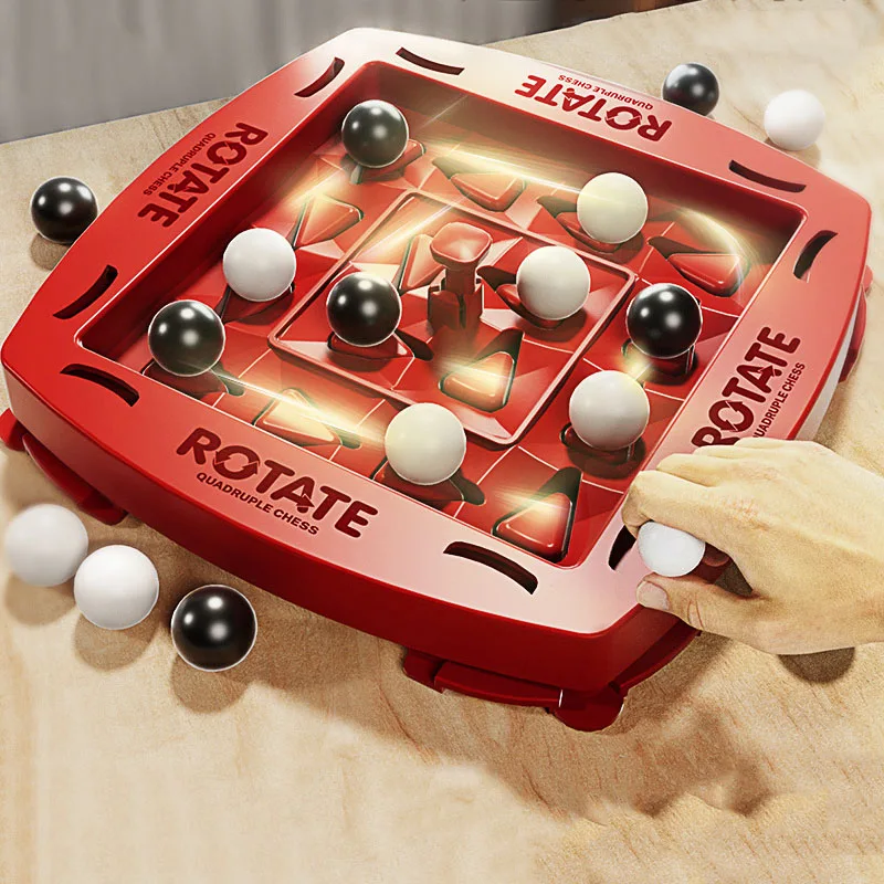 Stolná perlová doska Puzzle dvojitá detská hra Rotujúca gomoku rodičov interakcia vesmírna logická myslenie predstavovať si hračky