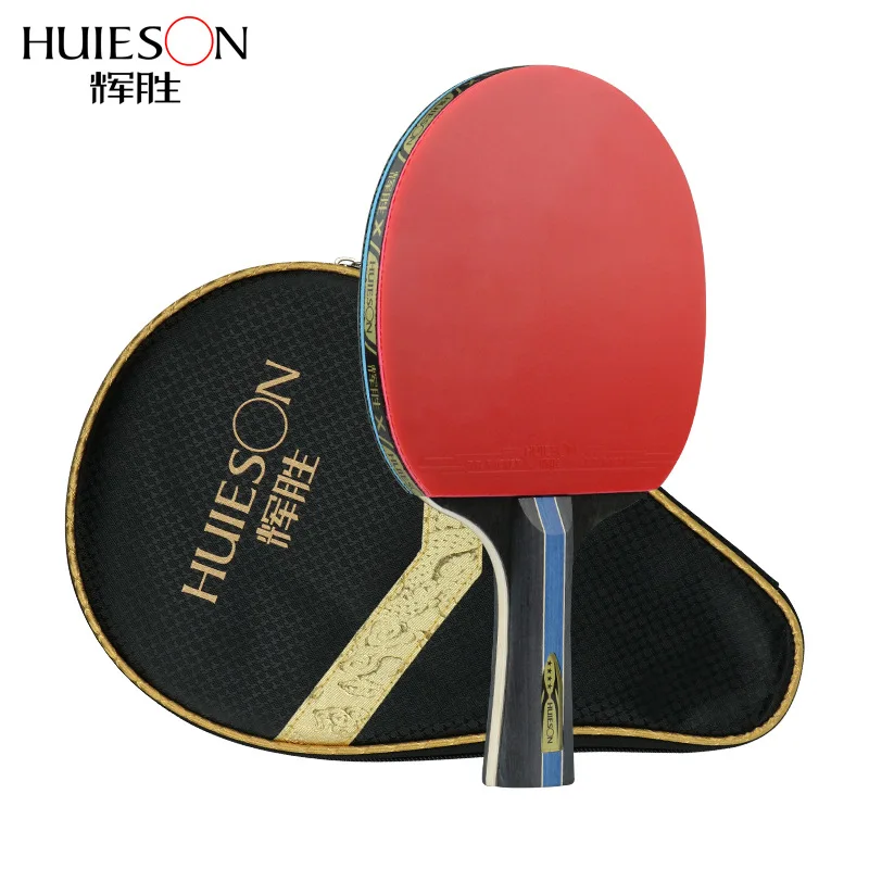 Stolová tenisová raketa štvorhviezdičková jednotná profesionálna prax raketa osvietenia začiatočníkov ping pong raketa s dlhou/krátkym rukoväťou