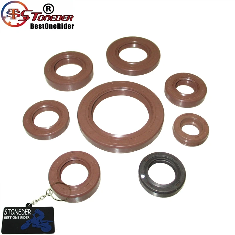 Stoneder NC250 Motorový olejový olej SET SET pre Zongshen ZS177 mm 250 ccm BSE Kayo Dirt Bike