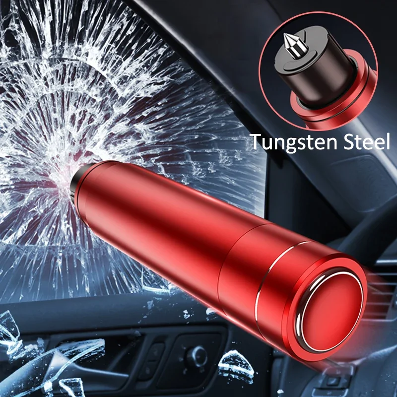 Stonego CAR bezpečnostné kladivo Kladivé sklo prerušovač skla rezali bezpečnostný pás s vysokou tvrdosťou volfrámový oceľový záchranný nástroj automatické príslušenstvo