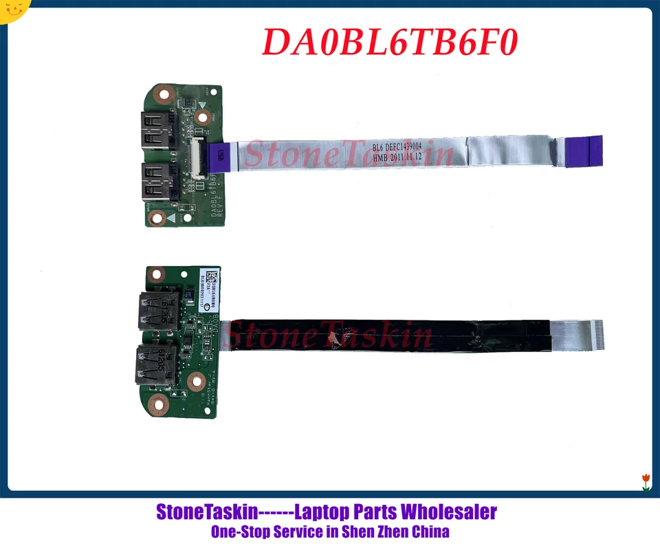 Stonetaskin pre Toshiba pre satelit L650 L650D L655 L655D L750 L755 L750D Séria Dual USB Port Board DA0BL6TB6E0 DA0BL6TB6F0