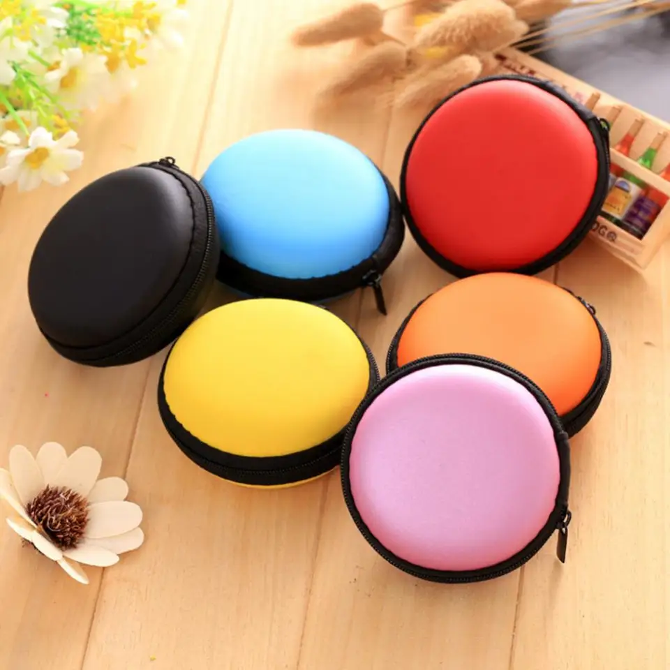 Storage Bag Oval Square Obdĺžnik UARPON Dátové káblové organizátor Organizátor Mini zipsové puzdro Techbety prenosné nabíjačka eva puzdro