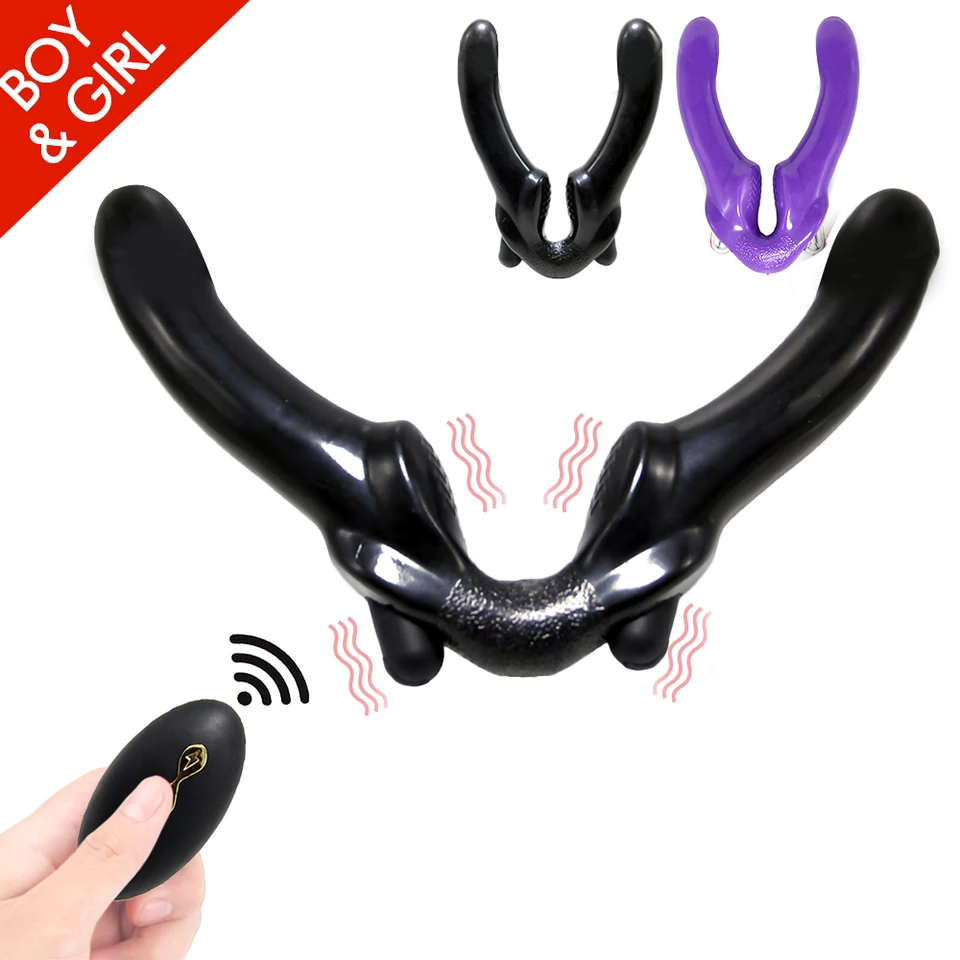 Strafin Dildo Vibrátory pre ženy dvojité motorické masáže análny klitoris vaginálny g gay dospelý erotický intímne sexuálne hračky pre pár