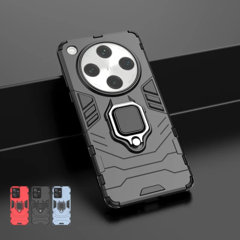 Stramproof Armor prsteň prstenca tvrdý držiak telefón pre telefón OPPO Find X8 Pro X8 FindX8 X8PRO 5G Protector zadný kryt