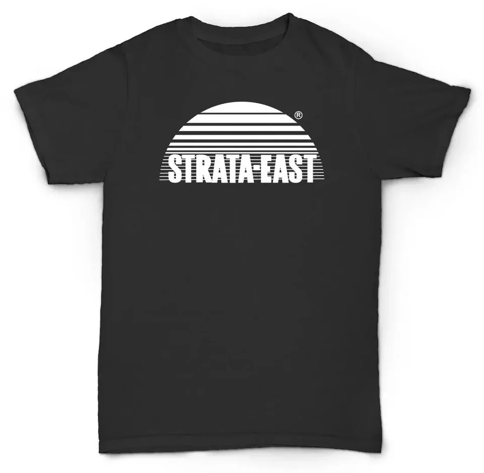 Strata East Records tričko prelomí jazzovú dušu, čierny jazz, funk, prestávky, vzorky