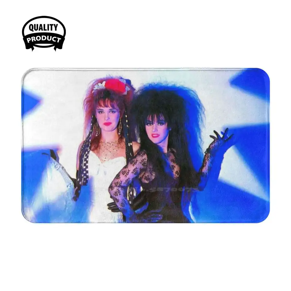 Strawberry Switchblade Tour plagát Soft Cushion Home Carpet Door Mat Car Ceg Strawberry Switchblade 80.s Pop od včerajška