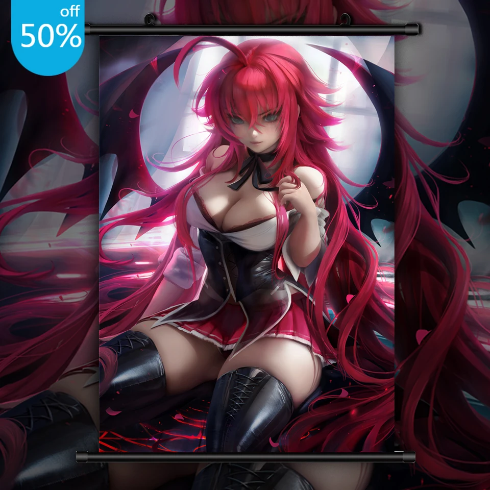 Stredná škola DXD RIAS GREMORY Anime plagáty plátno maľba nástenná dekorácia plagát nástenná umenie pre obývaciu izbu dekora