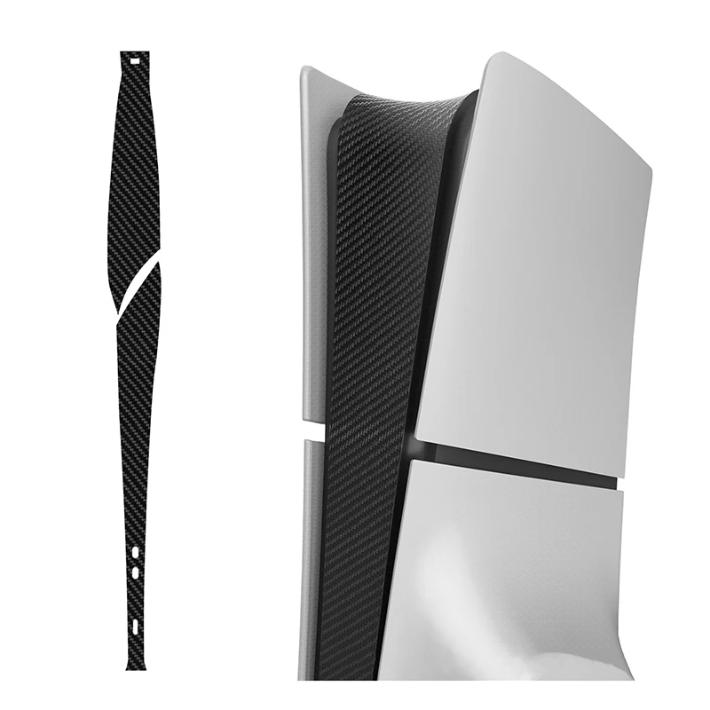 Stredné nálepky Game Game pre PS5 Slim Console Stickers Ochranná škrupina náhradné nálepky odolné voči prachom pokrývajú obtisky