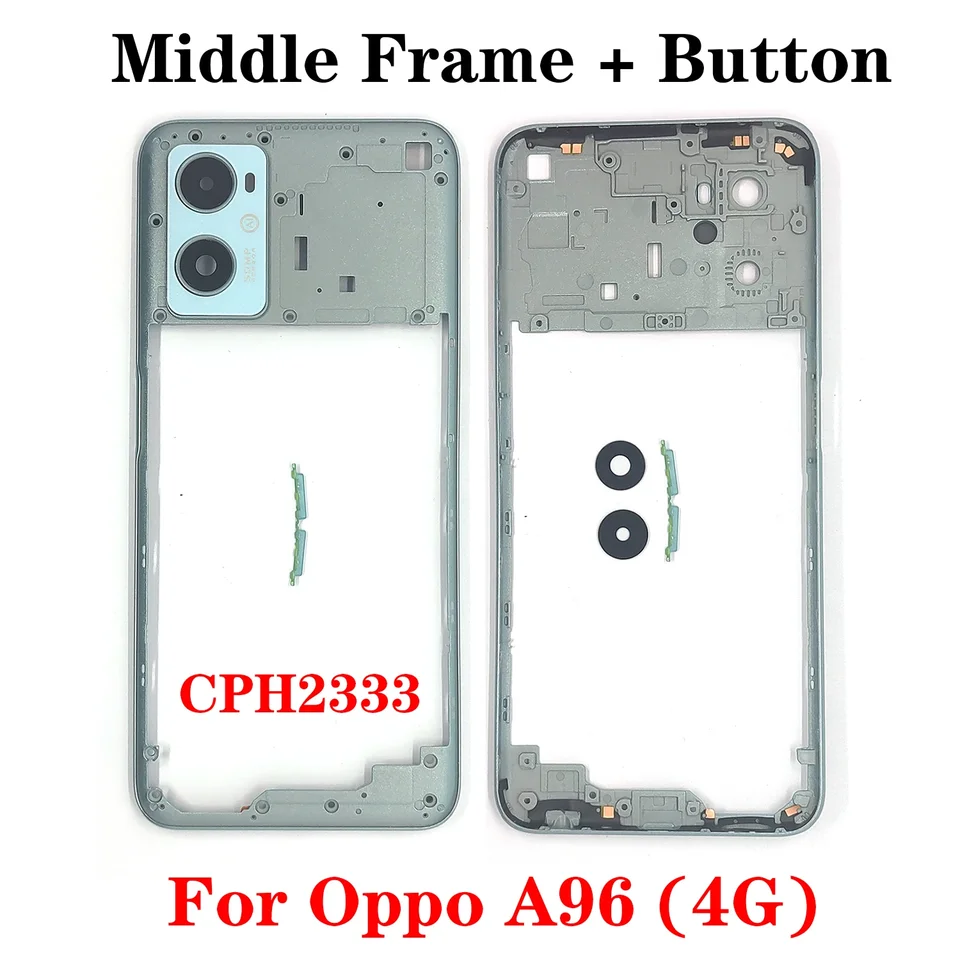 Stredný rám pre OPPO A96 4G CPH2333 Stredný ráme