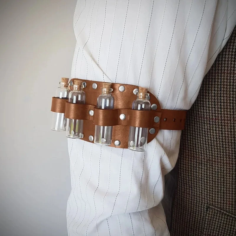 Stredoveké steampunk alchymista armband