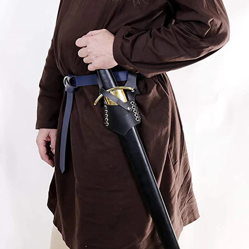 Stredoveký rytiersky mečový pás Púčikový plášť žaba Viking Pirát Cosplay kostým larp držiteľ zbraní Rapier prsteň púzdra Petster Party rekvizity