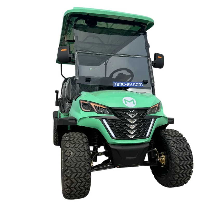 Street Legal 48V/60/72V Littium Battery Golf Car China2 4 6 Seater 5000W/7000W Pamenseeing Scooter Solar Electric Golf Coth