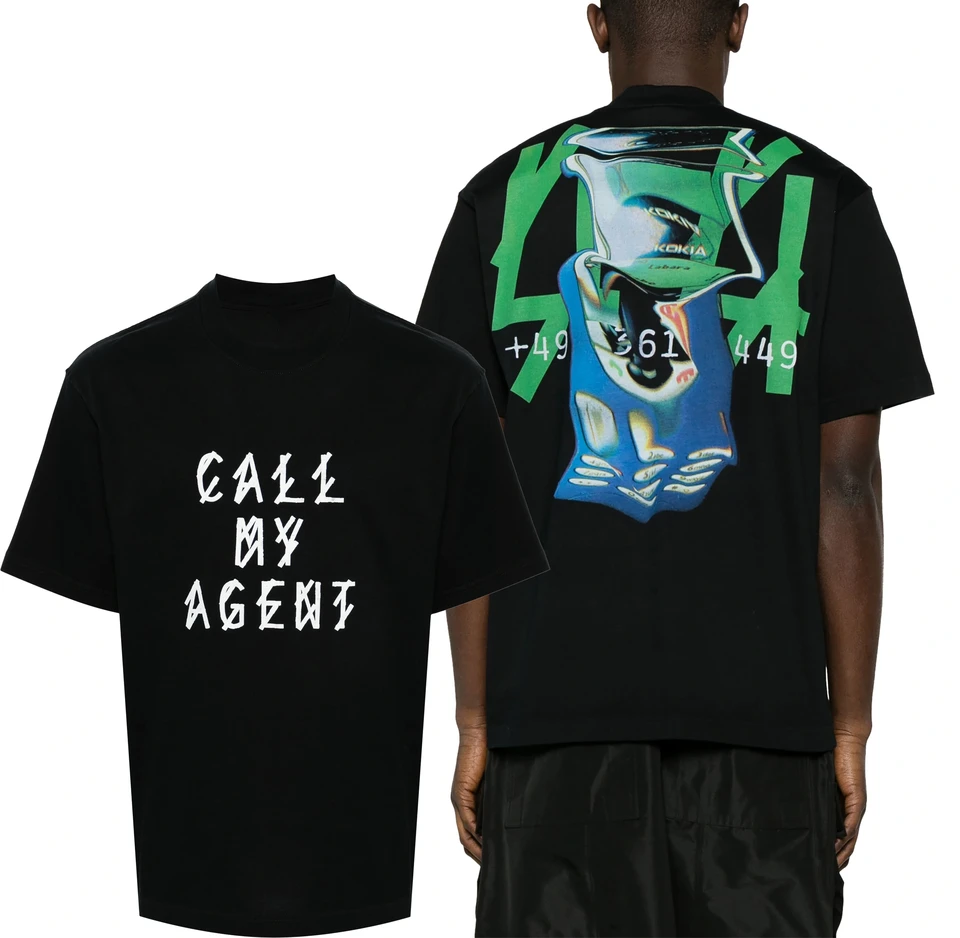 Streetwear Hip Hop Men Tričko 44 Skupina štítkov Vintage Casy Cotton Letter tlačený unisex krátke rukávy nadmerné dámske tričko