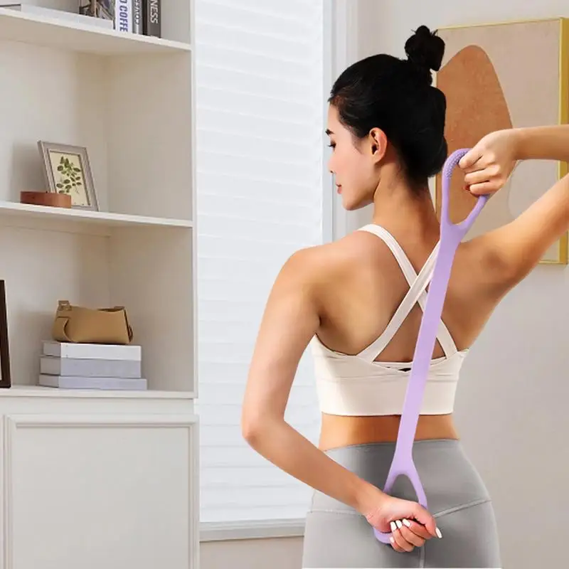 Stretch Fitness Band Obrázok 8 Fitness pásma Non-Struka Stretch Bands Prenosné cvičebné pásma pilates flexbands cvičebné pásma pre