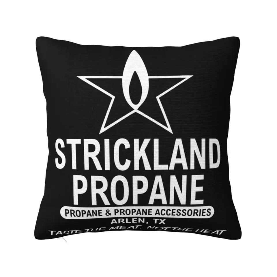 Strickland Propane Funny kráľ Paródia Paródia Red Gas Mens 1482 Prázdninový muž anime vankúšový prípad