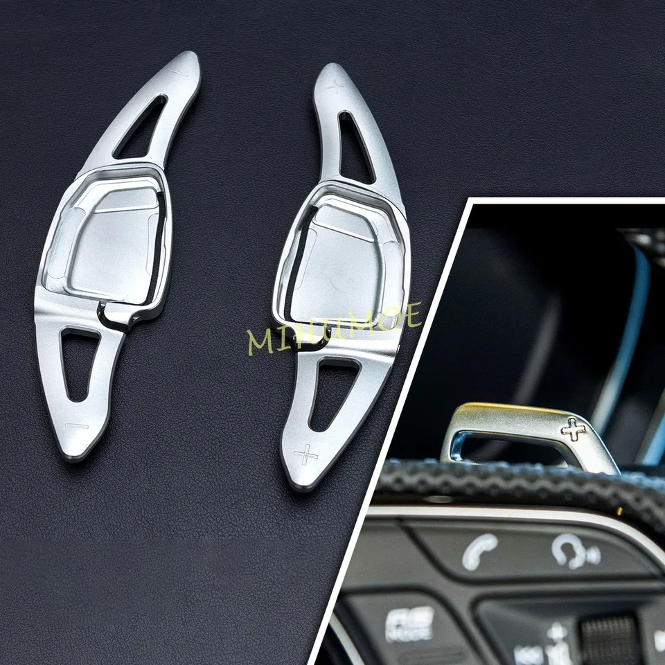 Strieborný hliníkový volant Paddle Paddle Shifter Rozšírte príslušenstvo pre Audi RS3 RS4 RS5 RS6 RS7 RS E-TRON GT 2020 2021 2022 2023