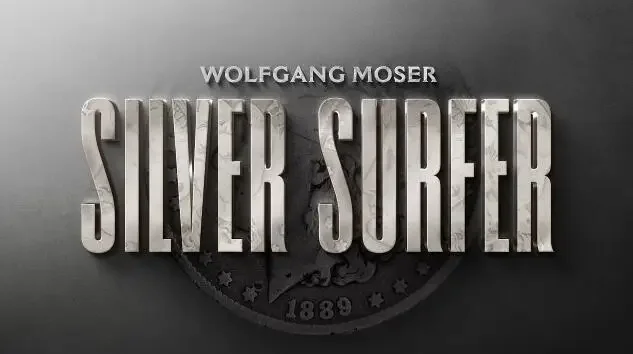Strieborný surfer od Wolfgang Moser -Magické triky