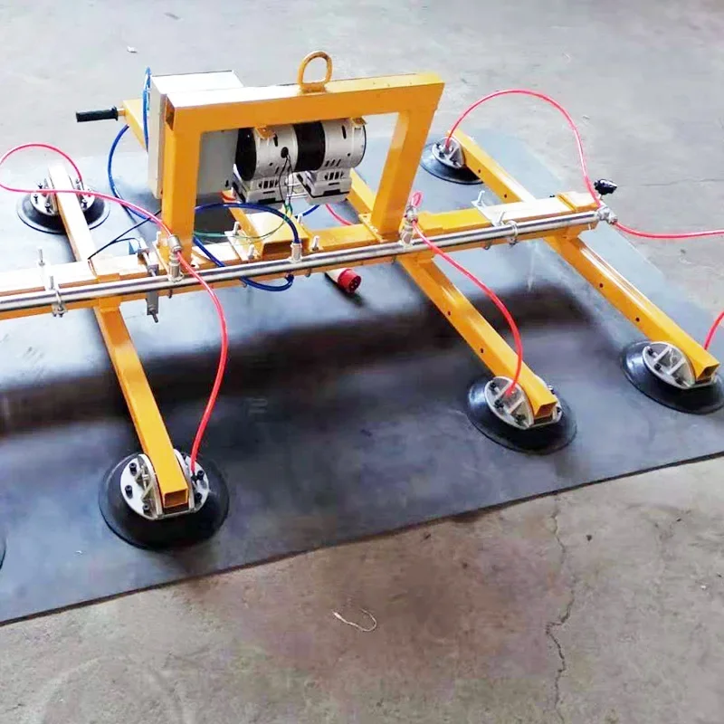 Strihanie sacích sacích šálok na rezanie môže byť otočený skleneným sacie žeriav 1000 kg elektrické hnacie železné sacie šálky zariadenia