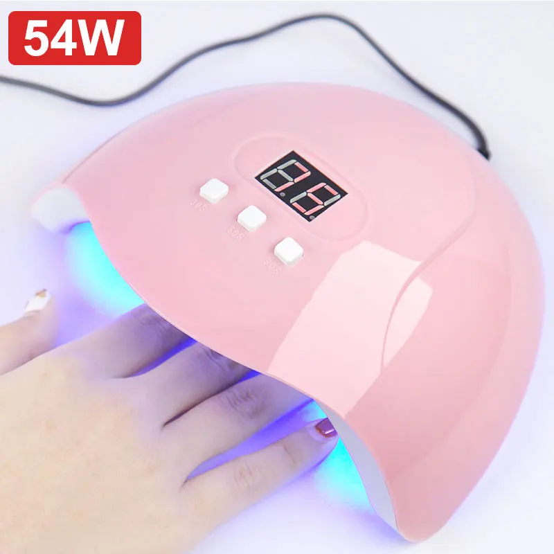 Stroj na sušičku na klince prenosný kábel USB Domov Používajte nechtovú lampu na sušenie laku nechtov s 18ks korálky UV LED žiarovka LED