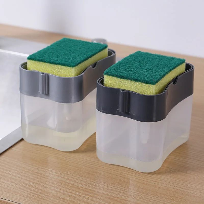 Strubová tekutina Rifet mydla dávkovač kuchynská špongia Dispenzer Dispenser Push