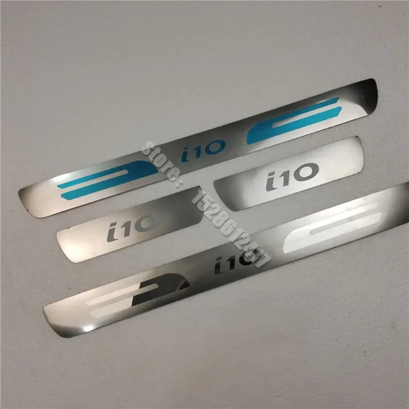 STRÁNKA SILLA DVEROV SILL PRE HYUNDAI I10 2013 2014-2024 Nerezová oceľ SHUFF PLASK