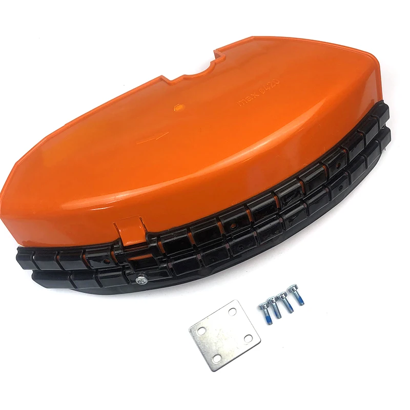 Strážca výbušniny 1pc pre Stihl FS110 FS130 FS160 FS180 FS200 FS220 PLASTNÝ STRIMMER STRIMMER ORANGE STRIMMER GUARD 4119 710 8103 Nový