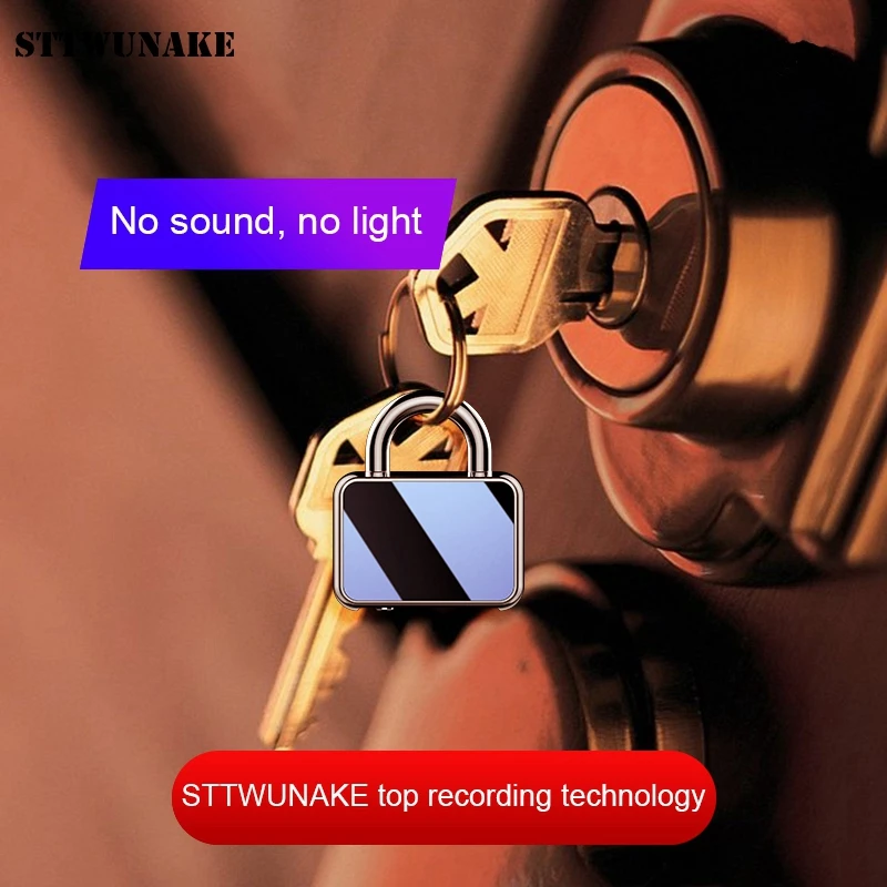STTWUNAKE Voice Recorder Mini aktivovaný záznam diktafónu mikro zvuk malého zvuku digitálna profesionálna flash jednotka