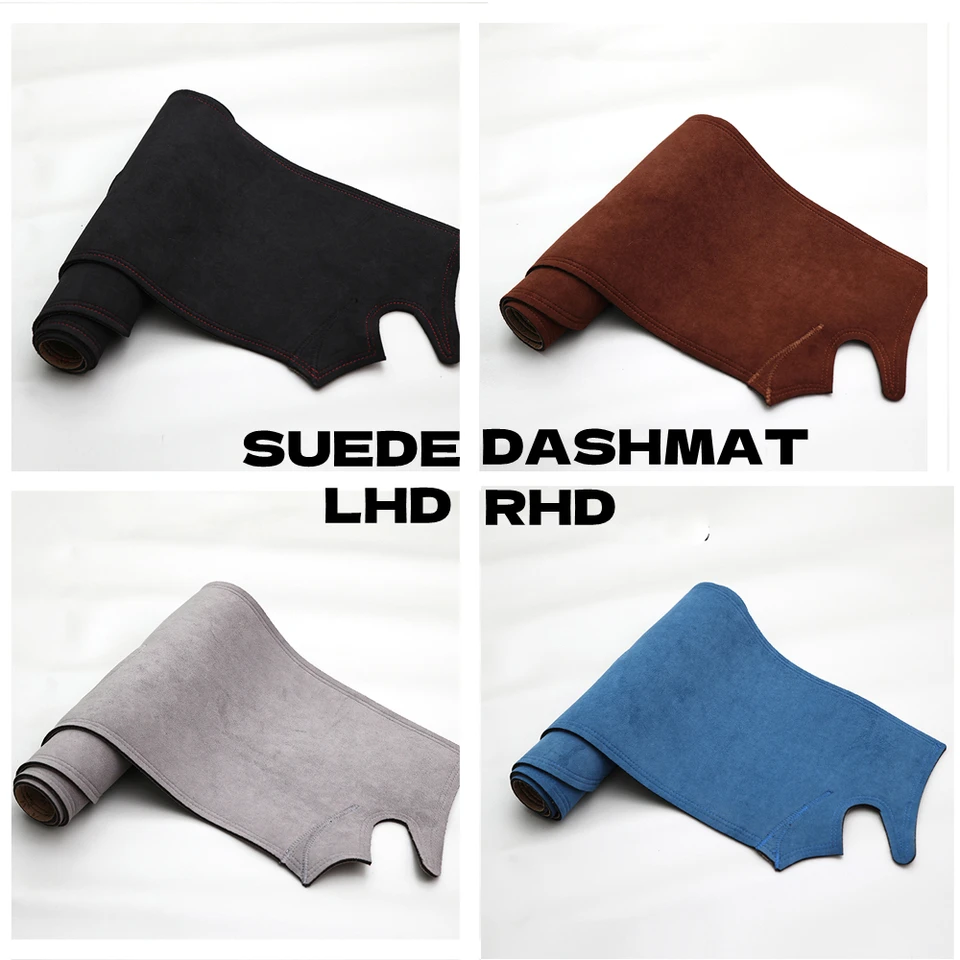Styling auta Suede Dash Mat pokrýva príslušenstvo koberca DashMat Dashboard pre Audi A5 S5 RS5 A4 B9 2017-2023 2018 2018 2019