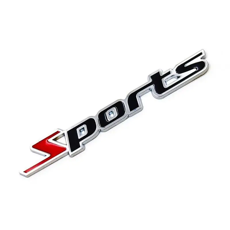 Styling automobilu 3D kovové športové nálepky Príslušenstvo pre Ford Focus 3 2012 2013