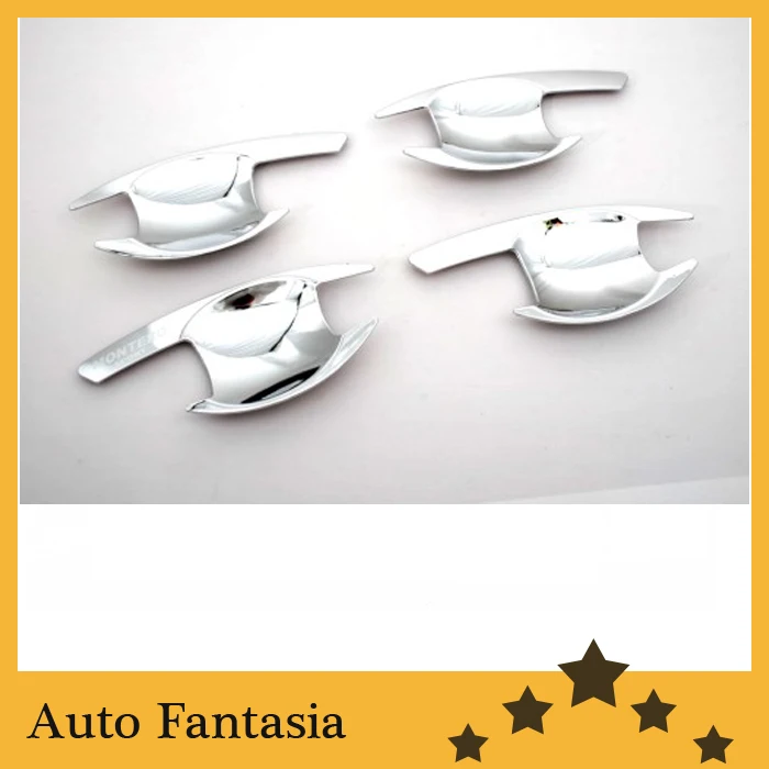 Styling automobilu Chrome Door Cavity Bowl pre Mitsubishi Challenger / Pajero Montero Sport 09-12 Free Shipping