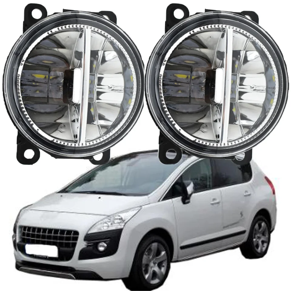 Styling automobilu Fog Light Lamp Fit pre Peugeot Boxer 290/295 2015-2019 pre Peugeot 3008 MPV 2009-2013 Foglights