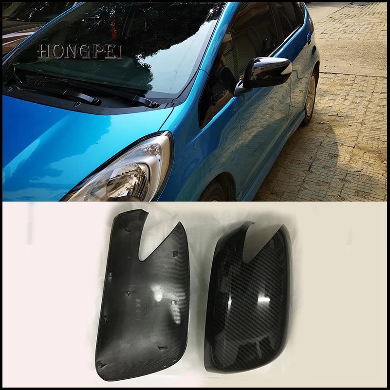 Styling automobilu pre Honda Fit Jazz 2008-2013 GE6 GE8 Dverné bočné krídlo Zkrútený kryt krytu kryt