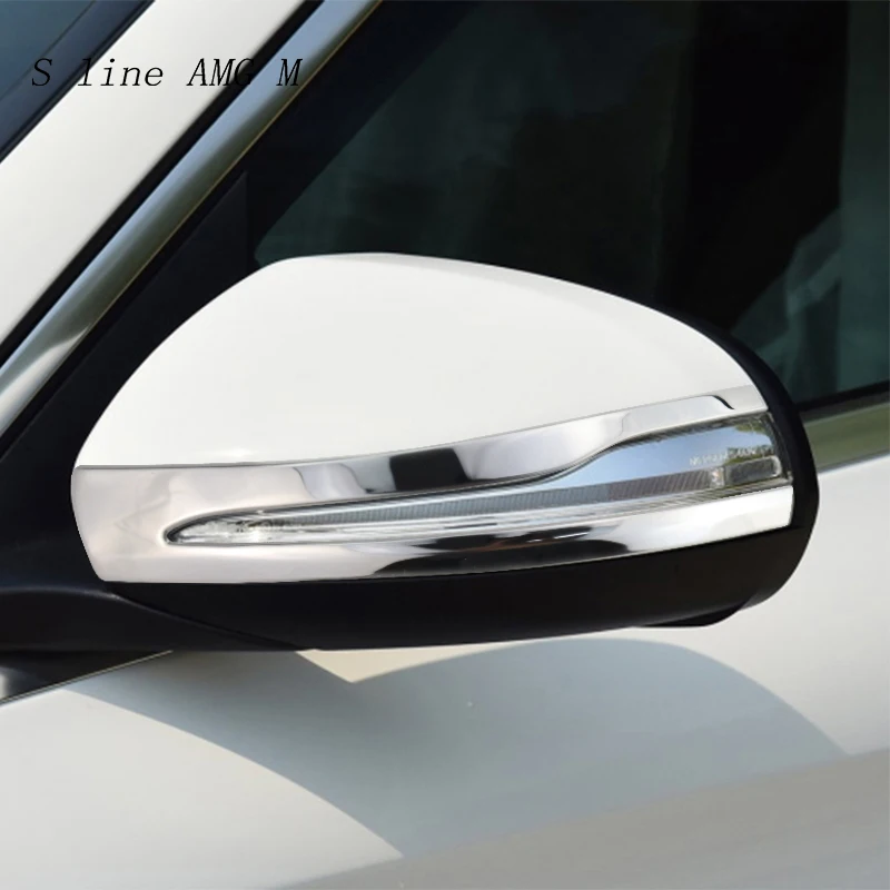 Styling automobilu pre Mercedes Benz CE trieda W205 W213 GLC x253 spätné zrkadlo Ráme Ráme rohov na nálepky Trestné príslušenstvo