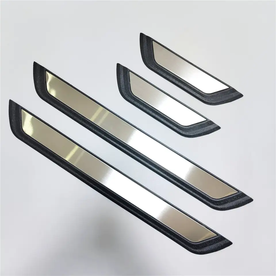 Styling automobilu pre Toyota BZ4X 2020 2021 2022 2023 2023 Dvere Sill Sill Plave Vstupné ochranné kryt