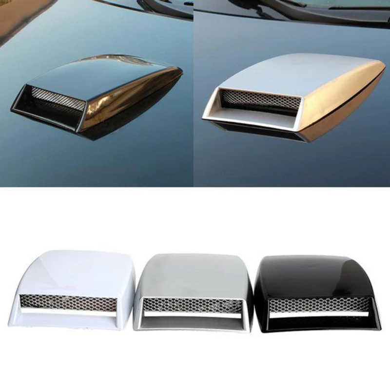 Styling automobilu Univerzálna auto kapucňa naberaca vzduchový prívod Vzduch Venterný kryt Automatické vzduchové prietokové kryt