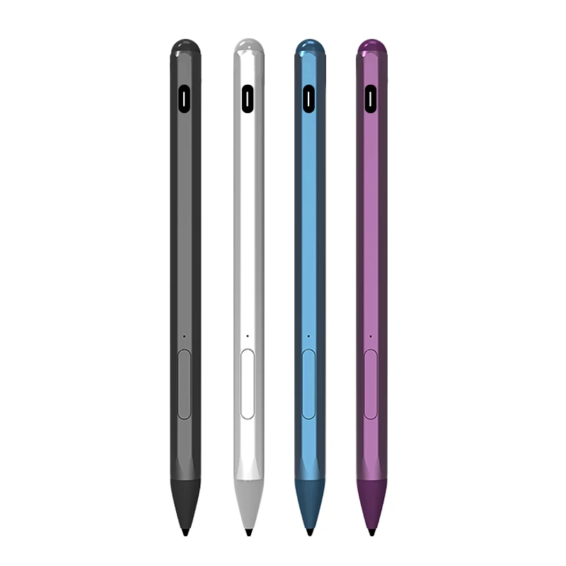Stylus 4096 tlaku citlivé na tlak dotyk pera Typ-C Nabíjateľné s 3 špičkami pera pre Microsoft Surface Pro 9/7/6/5