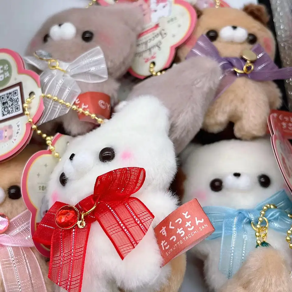 Stála bábika Teddy Color Series 6 s 12,5 cm plyšová bábika