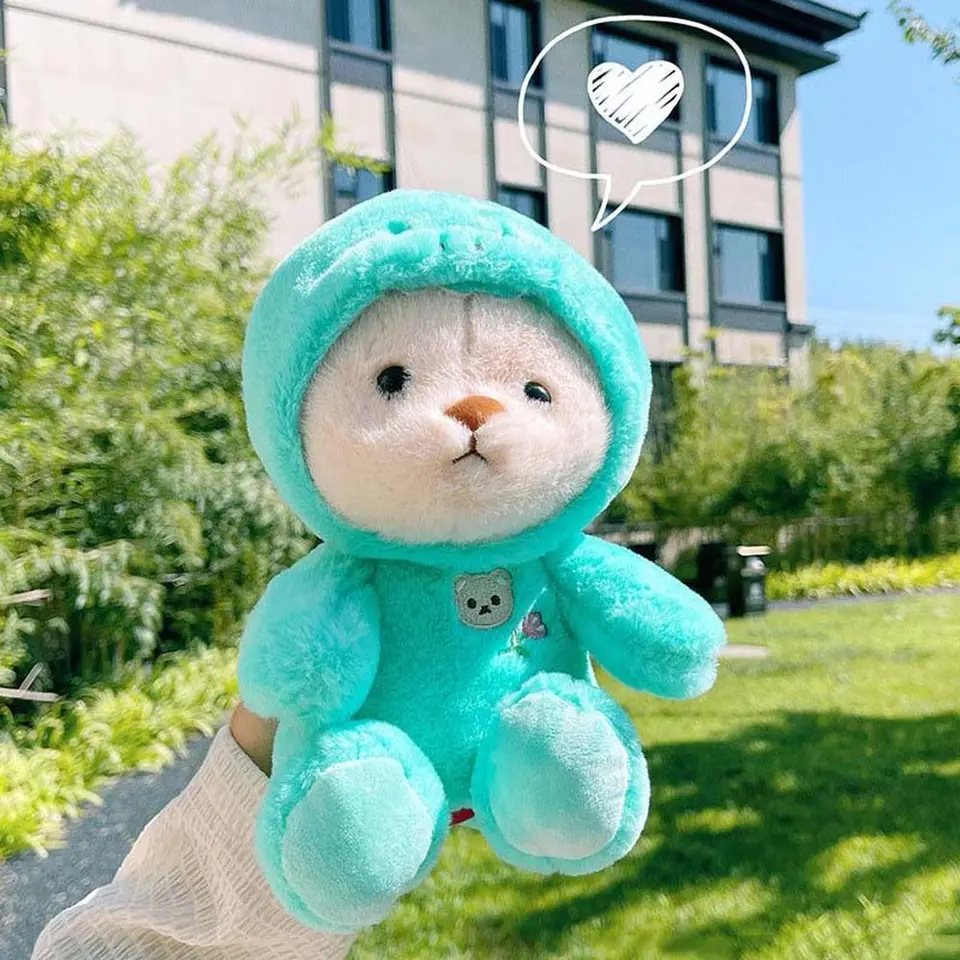 Stáva sa Teddy Bear Home Dekorácie pohovka vankúš na guľové hračky plnené zvieracie plyšové plyšové hračky dinosaurus plyšová bábika