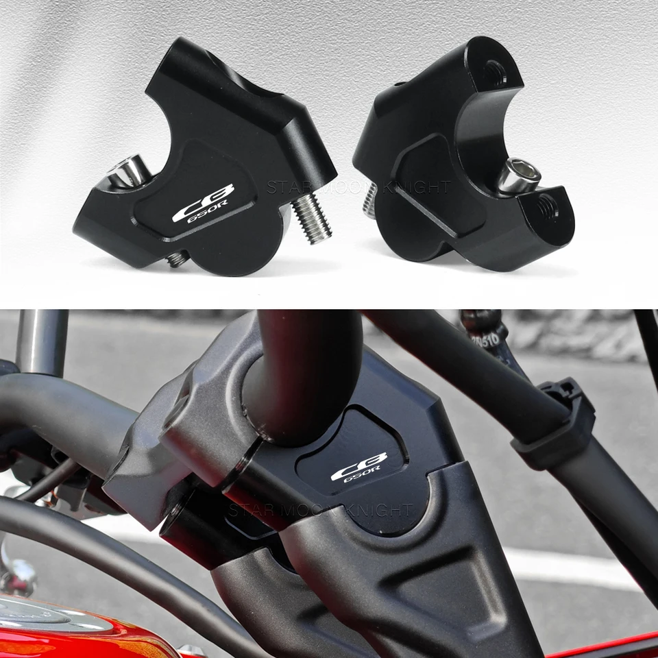 Stúpačka riadidiel pre motocykle pre Honda CB 650R CB650R CB 650 R 2019-2023 2024- Príslušenstvo Rukoväť lišty CNC Raisers Up a dozadu