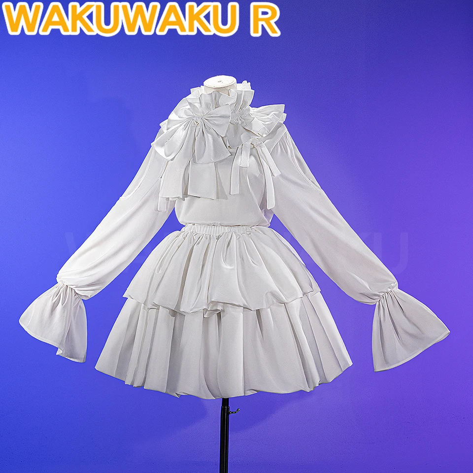 Sua Childhood Cosplay kostým anime mimozemské pódium cosplay wakuwaku-r mladé ženy roztomilé biele šaty sua cosplay vianočný kostým