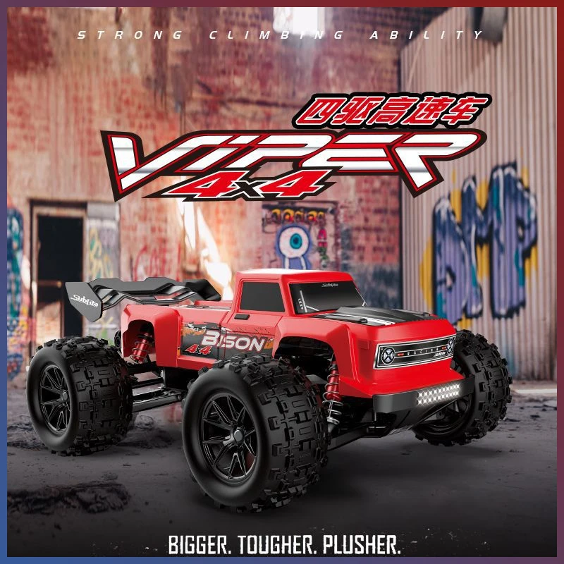 Subida RC Cars S909/S910 Brushed 4WD VYSOKÁ SPRÁVA OFF ROAD VOZIDLA 1/16 PLNÉ VOZIDLO RC VOZIDLA VŠETKY TERRAIN VEĽKOSTI VOZIDLA VOZIDLA