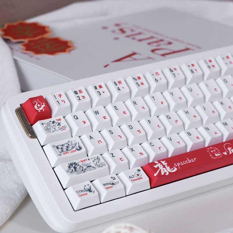 Sublimácia materiálu keycap-pbt originálne nočné magické magnetické osi keycap