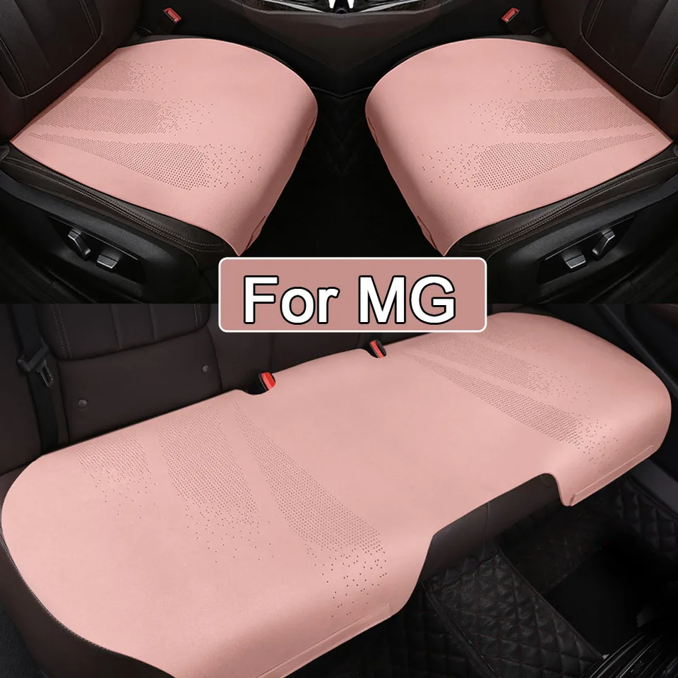 Suedové kožené autosedačky Univerzálne kryty chráničov sedadiel pre automatické vankúše pre MG GT MGRX5 MGRX8 MGHS MGZS MGZX MG3 MG5 MG6