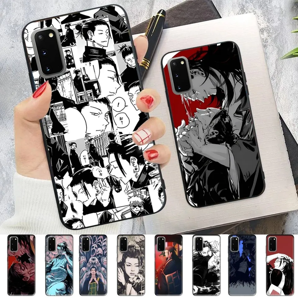 Suguru geto k-kaisen telefónny prípad pre Samsung S 9 10 20 22 23 23 30 24 Plus Lite Ultra Fe S10Lite Fundas