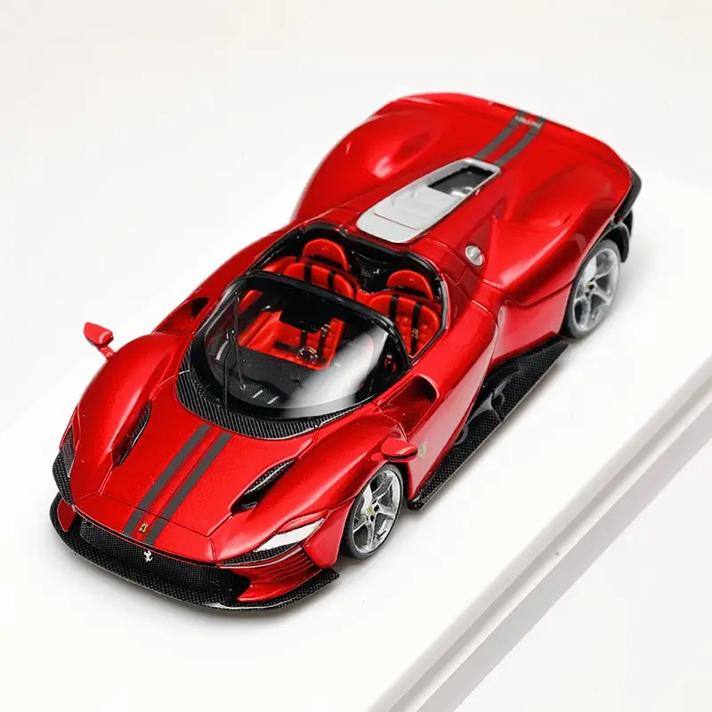 Suhe 1:64 Stupnica Ferrari sp3 Daytona High-end živicový model zberateľná hračka