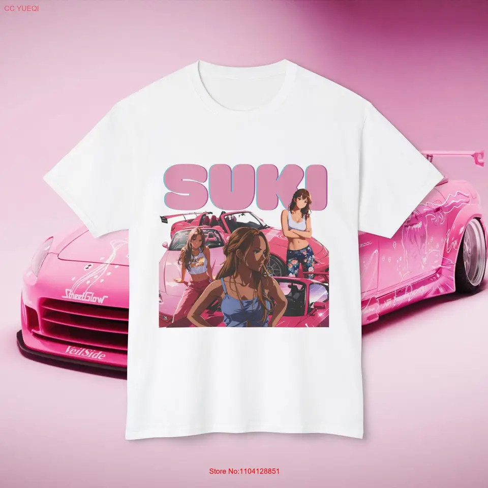 Suki 2 Fast Furious Anime tričko dlhé alebo krátke rukávy