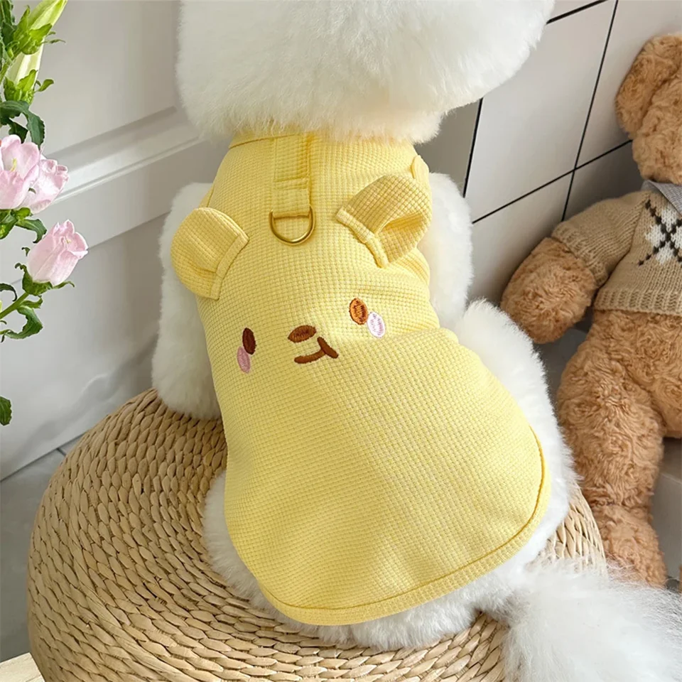 Summer psie vesta mäkké priedušné tričko s domácimi zvieratami pre malé stredné psie mačky mačky šteňa francúzsky buldog chihuahua bichon kostým