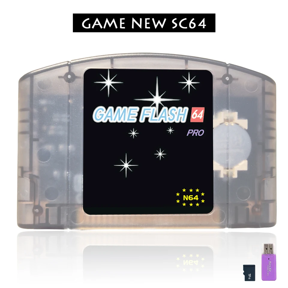 Summercart Nový SC64 800-v-1 Classic Game Console-Japonské a európske verzie N64 Kompatibilný viacerý systém